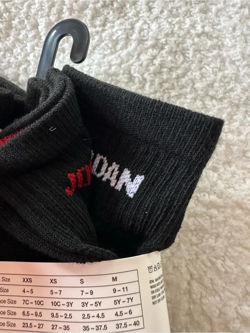 Nike Jordan Black Socks